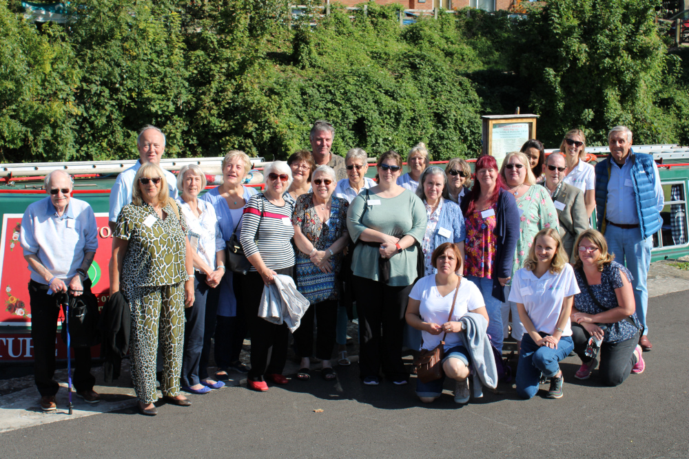 Unpaid Carers Enjoy Devizes Barge Trip Courtesy of Zurich Carer Support Wiltshire